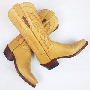 Luchesse 1883 Snip Toe Western Cowboy Boots